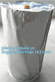 protective lining, Plastic Drum Cap Sheets, Barrels liner, bucket liner, pail liner, LDPE Lay Flat Poly Bags Flat Drum L supplier