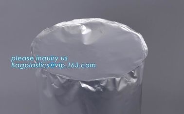 IBC HIGH-BARRIER FOIL LINER, Aluminum laminated round bottom liners, Rigid Round Bottom Drum Liners, Drum Liner, Drum Li supplier