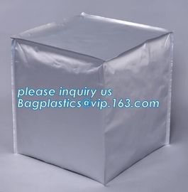 aseptic liners and IBC containers, Foil Gaylord Liners, Foil Heat Induction Seal Liners for PE &amp; PP Containers, bagease supplier