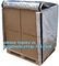 Aluminum Foil Bubble Insulation Material Vapour Battier Pallet Cover, Thermal insulated pallet blankets, supplier