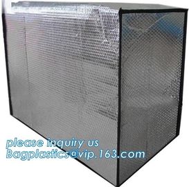 Aluminum Foil Bubble Insulation Material Vapour Battier Pallet Cover, Thermal insulated pallet blankets, supplier