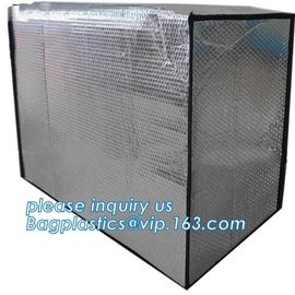 Reusable thermal insulated pallet covers, Thermal insulated pallet blankets, Radiant Barrier Foil Heat Resistance Bubble supplier