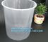 Plastic rigid round bottom drum liner, antistatic rigid pail liners, Rigid Pail liners/5 gallon bucket liner, Barrel Lin supplier