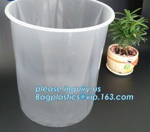 Plastic rigid round bottom drum liner, antistatic rigid pail liners, Rigid Pail liners/5 gallon bucket liner, Barrel Lin supplier