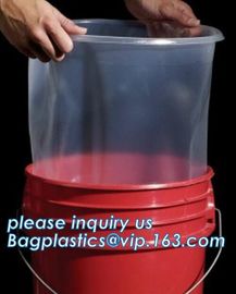 Bucket Liner Disposable Pail Liner, Drum Inserts &amp; Liners, Plastic Protective Liner for Drums, Rigid Drum Liners | Rigid supplier