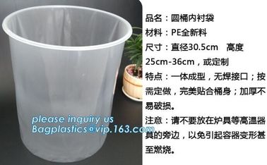 55 Gallon Antistatic Rigid Drum Liners 15 Mil, Drum Inserts &amp; Liners, Plastic Protective Liner for Drums, bagplastics supplier