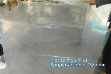 48 x 48 x 96&quot; 1 Mil ldpe Clear Pallet Covers, Eco-friendly Reusable Pallet Wrap Pallet Cover, Disposable CPE Waterproof supplier