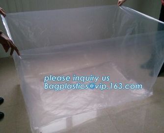 48 x 48 x 96&quot; 1 Mil ldpe Clear Pallet Covers, Eco-friendly Reusable Pallet Wrap Pallet Cover, Disposable CPE Waterproof supplier