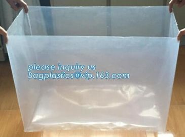 Giant jumbo big size poly pallet cover packaging bags with competitive price, 36 x 27 x 65&quot; 1 Mil ldpe Clear Pallet Cove supplier