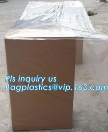 Heavy Duty Extra Big Jumbo Clear Poly Bags For Pallet Covers, Plastic Material and PE Plastic Type reusable pallet cover supplier