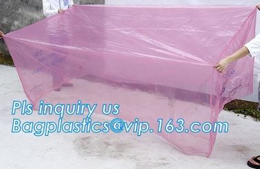 Square Bottom 4mil Clear Pallet Cover, square bottom bag on roll pallet cover bag, Polyester Pallet Cover Bags, Pallet T supplier