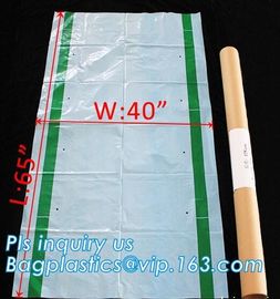 Gusseted Side/Square Bottom Pallet Bags PE Pallet Covers, Giant Black Opaque Poly Bag Pallet Covers and Liners, vinyl co supplier