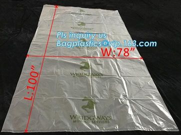 Gusseted Side/Square Bottom Pallet Bags PE Pallet Covers, Giant Black Opaque Poly Bag Pallet Covers and Liners, vinyl co supplier