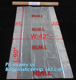 Gusseted Side/Square Bottom Pallet Bags PE Pallet Covers, Giant Black Opaque Poly Bag Pallet Covers and Liners, vinyl co supplier