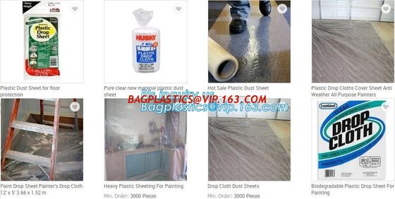 Protection Sheet Disposable Drop Painting Paint Dust Cover Sheets, Protective Painter Drop Cloth Drop Sheet Anti Corrosi supplier