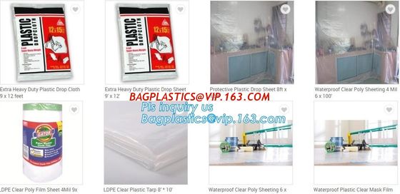 Protection Sheet Disposable Drop Painting Paint Dust Cover Sheets, Protective Painter Drop Cloth Drop Sheet Anti Corrosi supplier