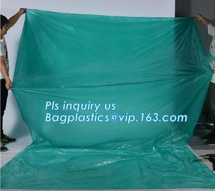 LDPE bag Large square bottom bag on roll pallet cover bag rubbish bag Garbage bag HDPE bag, reusable pallet wrap top cov supplier