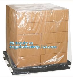 HDPE Pallet Cover Sheet, LDPE bag Large square bottom bag on roll pallet cover bag rubbish bag Garbage bag HDPE bag, pac supplier