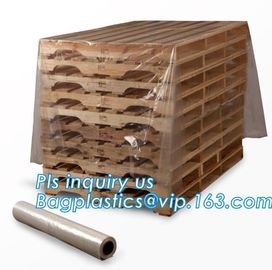 Outdoor pallet wrap wholesalers greenhouse coverings clear plastic hood protector, moisture proof reusable virgin plasti supplier