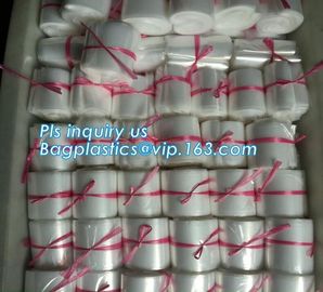 LDPE Plastic Flat Poly Bag with Suffocation Warning, 1 Mil Clear Flat Poly Bags, LDPE Lay Flat Poly Bags Flat Drum Liner supplier