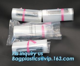 LDPE Plastic Flat Poly Bag with Suffocation Warning, 1 Mil Clear Flat Poly Bags, LDPE Lay Flat Poly Bags Flat Drum Liner supplier