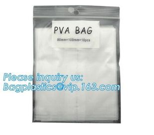 water soluble PVA packaging bags for chemicals, PVA bag for agricultural chemicals packing, PVA total melt-away biohazar supplier