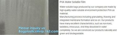 water soluble PVA packaging bags for chemicals, PVA bag for agricultural chemicals packing, PVA total melt-away biohazar supplier