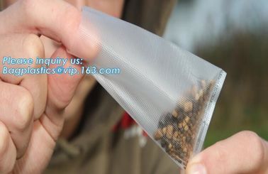 PVA Bag for Carp Fishing 7cm*15cm Water Dissolving Carp Fishing , Water Dissolving PVA Bags for Seawater fishing, fishin supplier