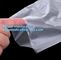 hospital disposable use pva material fabric water soluble plastic bag, Water Soluble Laundry Bag/Folding Washing Laundry supplier