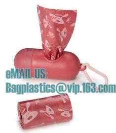 Earth-Friendly Dog Waste Bag Poop Bags Custom Printed Wholesale Biodegradable Pet Dog Poop Bag, BAGPLASTICS, BAGEASE, PA supplier