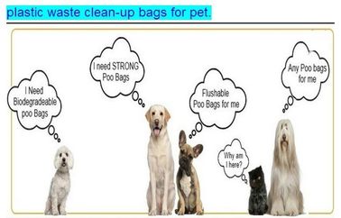 Earth-Friendly Dog Waste Bag Poop Bags Custom Printed Wholesale Biodegradable Pet Dog Poop Bag, BAGPLASTICS, BAGEASE, PA supplier