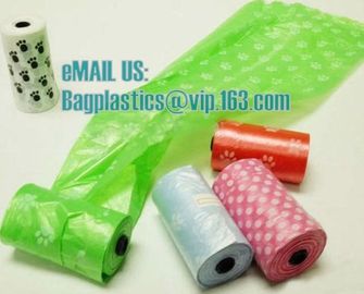 Pet Dog Waste bags Poop Pooper Scoopers for Bags on Board biodegradable 5 Color DHL Free Shipping, BAGEASE, BAGPLASTICS supplier