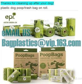 Pet Dog Waste bags Poop Pooper Scoopers for Bags on Board biodegradable 5 Color DHL Free Shipping, BAGEASE, BAGPLASTICS supplier