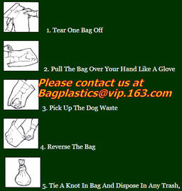 Environmental Protection Outdoor Dog Cleaning Waste Bag Pet Poop Bags pet waste bag, Pet Bag With Printing Pick Up Waste supplier