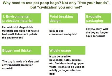 POOP BAGS, SCOOPERS, PET WASTE BAGS, PET BAGS, LITTER BAGS, DOGGY BAGS, DOG WASTE BAGS, PET WASTE COLLECTION BAGS, CLEAN supplier