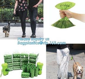 Compostable Logo Printed Colorful Pet Dog Waste Poop Plastic Garbage Bag 100% Biodegradable, bagplastics, bagease, pac supplier