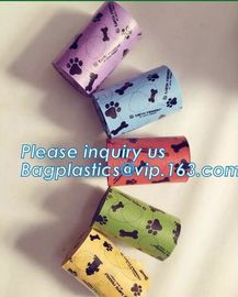 Pill /Bone Shape Pet Dog Poop Bag Carrier Holder Dispenser Poop Bags Set Pet Dog Waste Poop Bag, bagplastics, bagease supplier