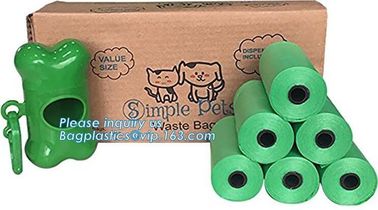 degradable pet waste poop bags dog cat clean up refill garbage bag, Capsule Shape Dog Pet Puppy Waste Bag Dispenser with supplier