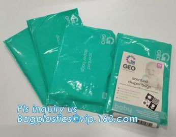 Diaper sacks hotel sanitary bag sanitary napkin packaging bag, Disposable Plastic Thin bags Customized Colors Baby Nappy supplier