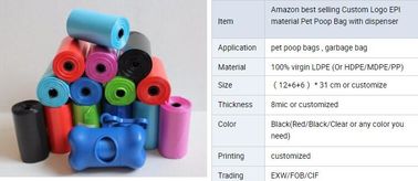 Pet Dog Poop Portable Poo Scoop Waste Bags Roll , China Pet Dog Pooper Scoop Waste Bags Roll For Dogs Clean Bag , China supplier