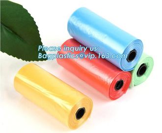 LED Flashlight Dog Waste Bag Dispenser Holder with Pet Waste Bag Poop Roll Bags, BPI ASTM D6400 EN13432 Approval Customi supplier