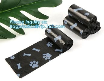 Biodegradable custom made pet dog waste bag, Wholesale Custom Colorful Pet Poop Bag Dog Waste Bag With Dispenser Dog Poo supplier