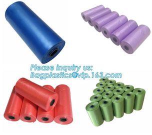 Pet Supplies Cheap Dog Poop Bags Pet Waste Bags Refill Rolls Pet Garbage Bag with Dispenser, Disposable Biodegradable Pe supplier