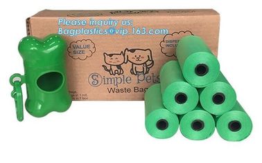 Branded dog poop bags / pet waste bag / bags on roll, dog waste bags and dispenser pet waste bag dog shit bag, bagease supplier