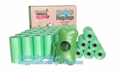 Branded dog poop bags / pet waste bag / bags on roll, dog waste bags and dispenser pet waste bag dog shit bag, bagease supplier