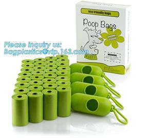 Biodegradable Compostable Scented High Quality HDPE Plastic Baby Nappy Sacks Baby Diaper Bags with Tie Handles, bagease supplier