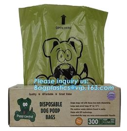 Eco-Friendly Scented Baby Disposal Nappy Sacks 50 PCS Easy Tie Handles Garbage Baby Diaper Nappy Bag, bagplastics, bagea supplier