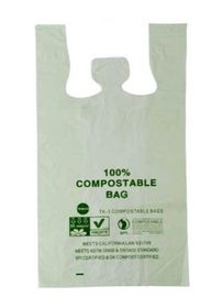 ok compost home certified 100% biodegradable nappy sacks with handle, Strong and durable Baby nappy sacks Made in China supplier