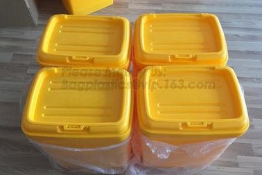 Storage Barrel Pet Food Mold Custom Container With Plastic Lid, PP dog food storage containers with suction cup pet bowl supplier