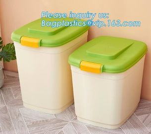 20KG 53L pet food pp plastic box container for storage, Large Dog Treats Canister Ceramic Pet Food Storage Container wit supplier